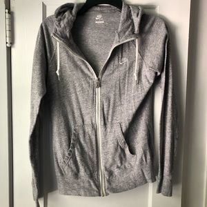 nike zip up jersey hoodie